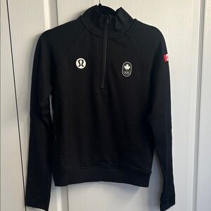 Lululemon Black Half-Zip Pullover